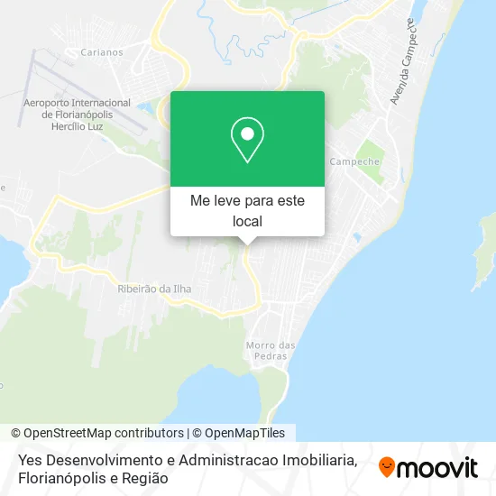 Yes Desenvolvimento e Administracao Imobiliaria mapa