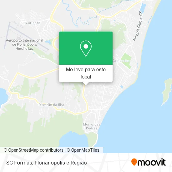 SC Formas mapa