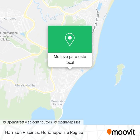 Harrison Piscinas mapa