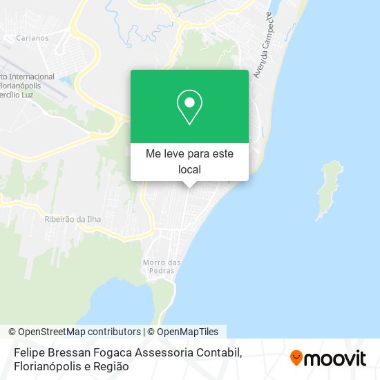 Felipe Bressan Fogaca Assessoria Contabil mapa