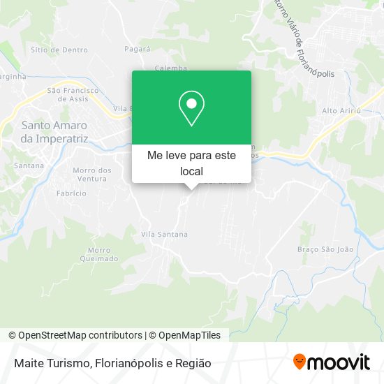 Maite Turismo mapa