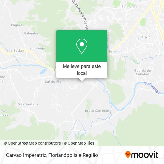 Carvao Imperatriz mapa