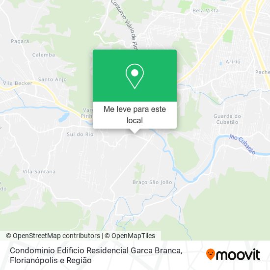 Condominio Edificio Residencial Garca Branca mapa