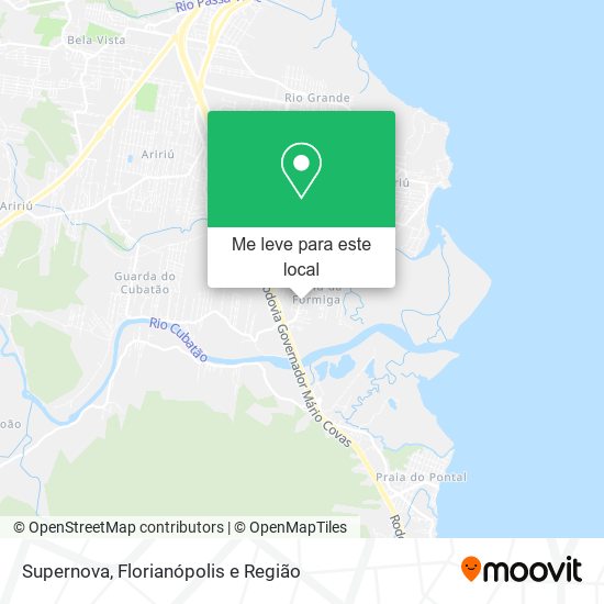 Supernova mapa
