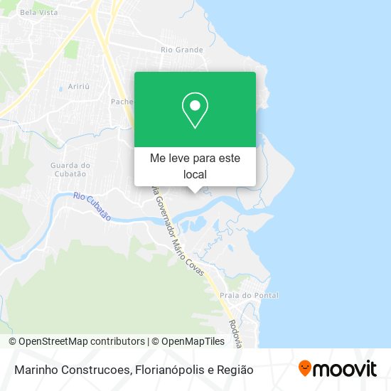 Marinho Construcoes mapa