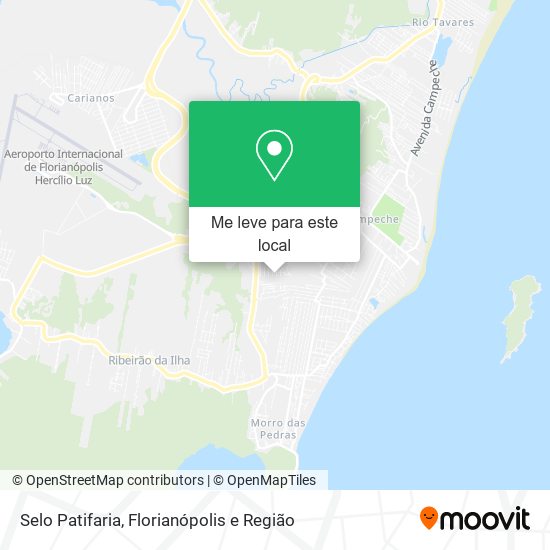 Selo Patifaria mapa