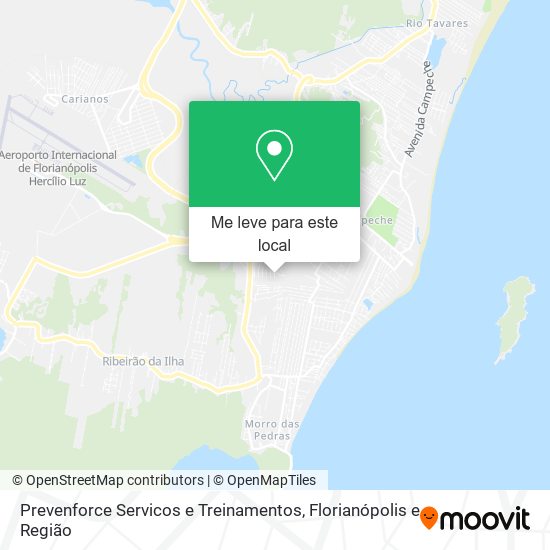 Prevenforce Servicos e Treinamentos mapa