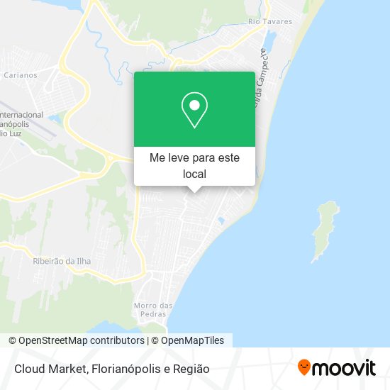 Cloud Market mapa