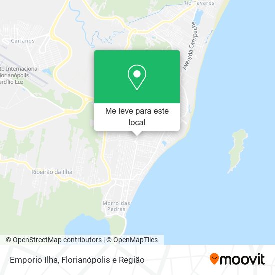 Emporio Ilha mapa