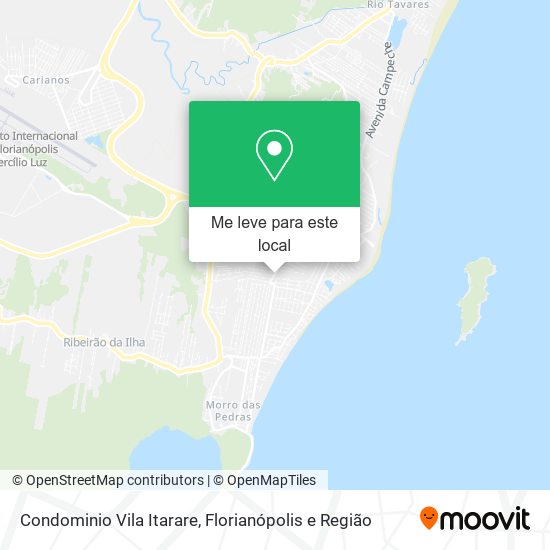 Condominio Vila Itarare mapa