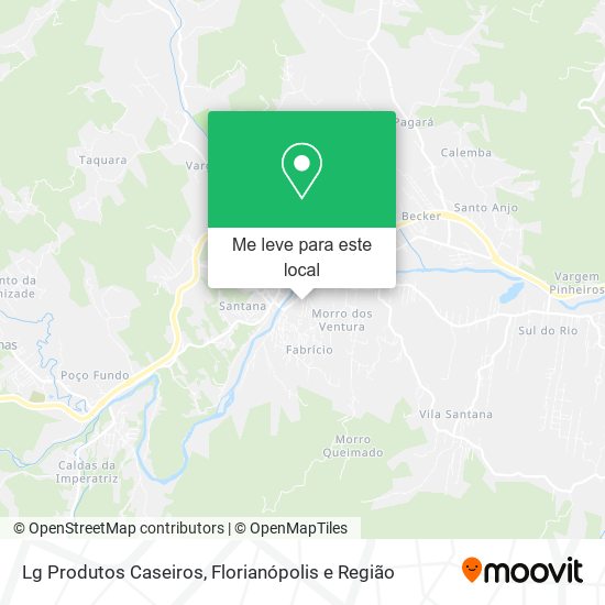 Lg Produtos Caseiros mapa