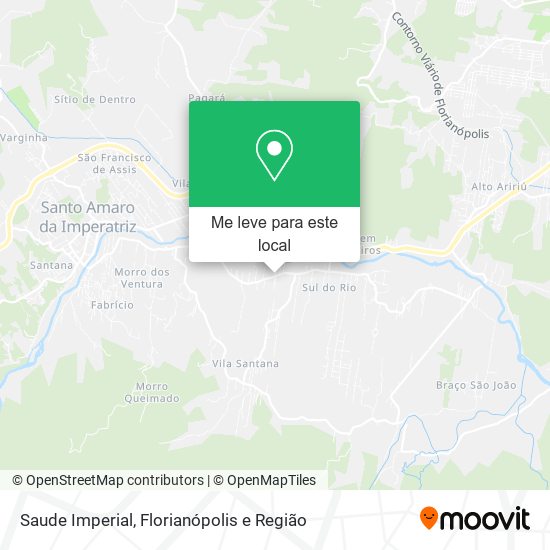 Saude Imperial mapa