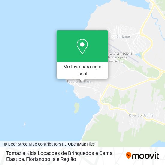 Tomazia Kids Locacoes de Brinquedos e Cama Elastica mapa
