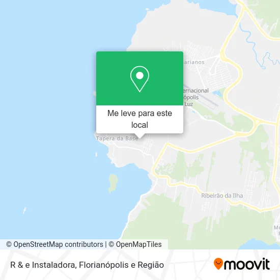 R & e Instaladora mapa