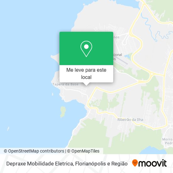 Depraxe Mobilidade Eletrica mapa