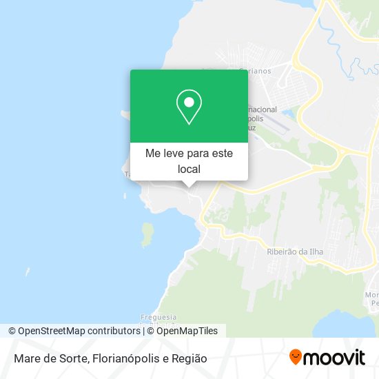 Mare de Sorte mapa