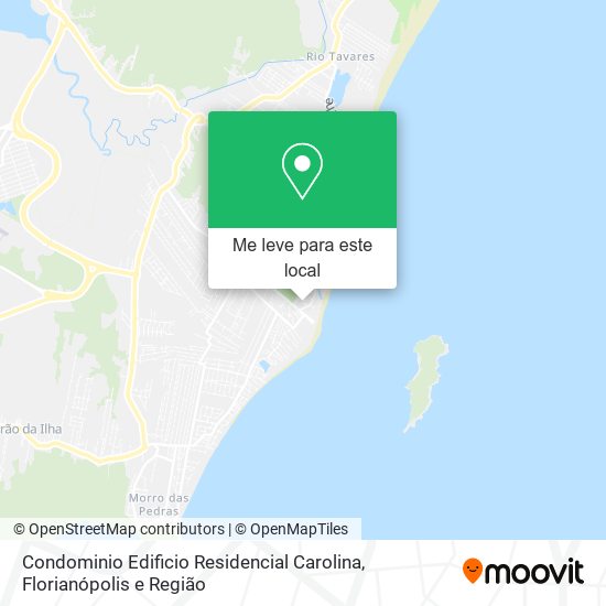 Condominio Edificio Residencial Carolina mapa