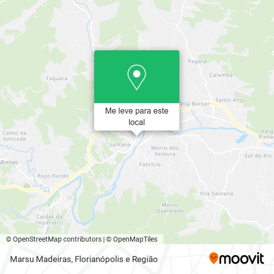 Marsu Madeiras mapa