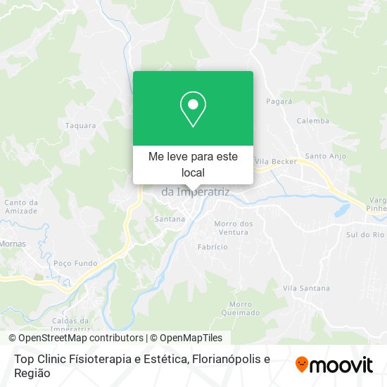 Top Clinic Físioterapia e Estética mapa