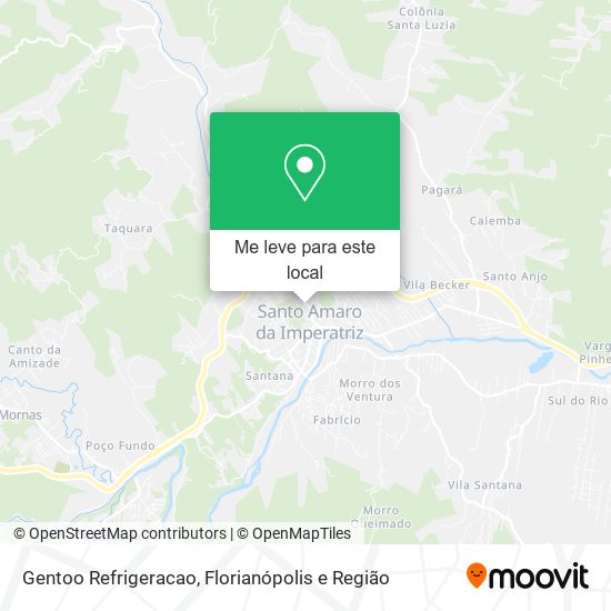 Gentoo Refrigeracao mapa