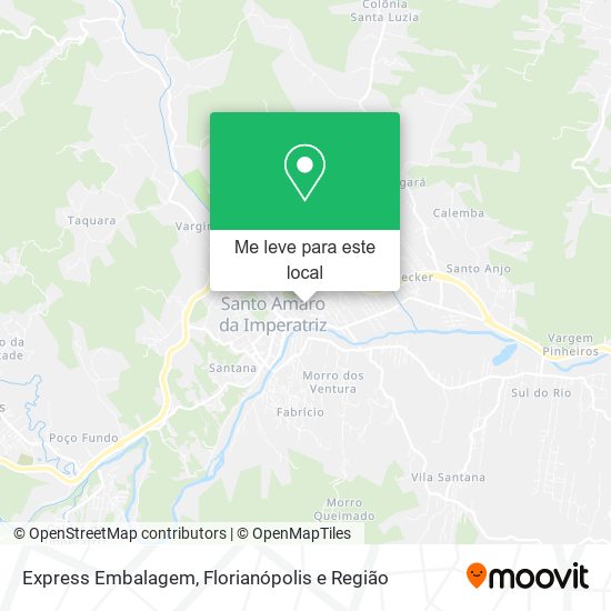 Express Embalagem mapa
