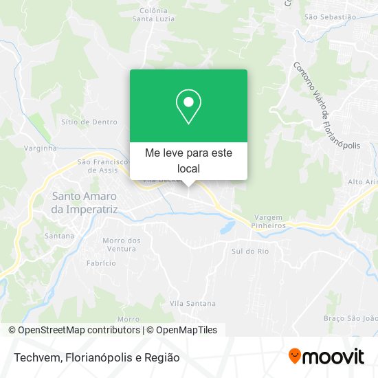 Techvem mapa