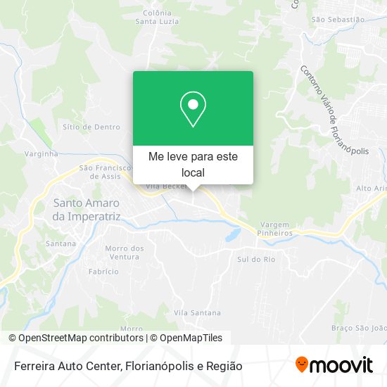 Ferreira Auto Center mapa