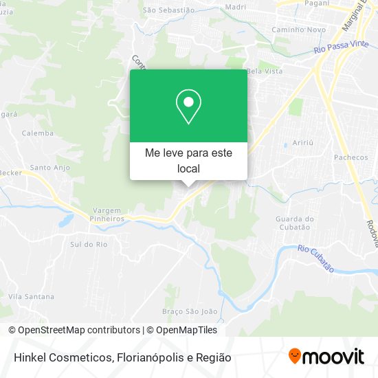 Hinkel Cosmeticos mapa