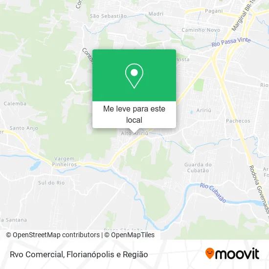 Rvo Comercial mapa