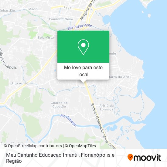 Meu Cantinho Educacao Infantil mapa