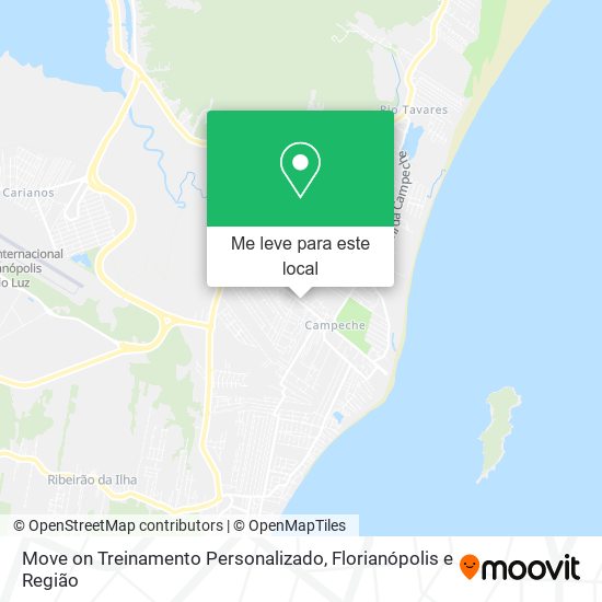 Move on Treinamento Personalizado mapa