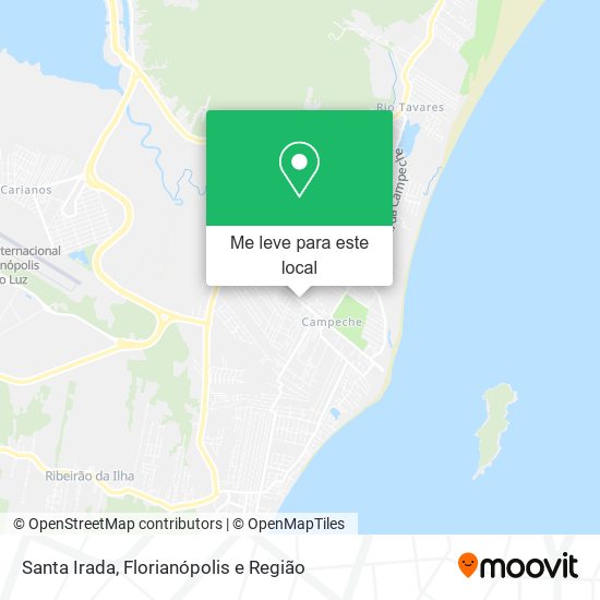 Santa Irada mapa