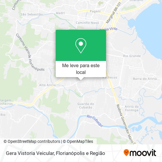 Gera Vistoria Veicular mapa