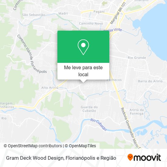 Gram Deck Wood Design mapa