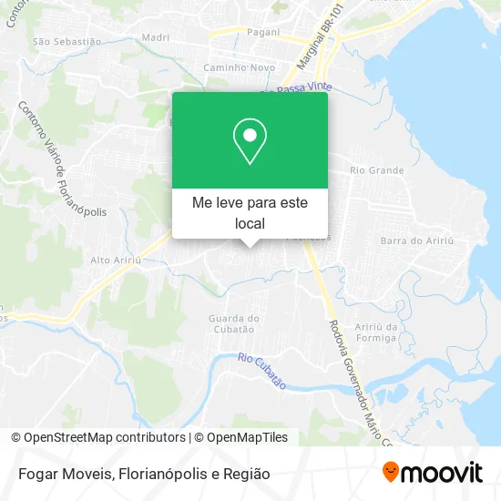 Fogar Moveis mapa