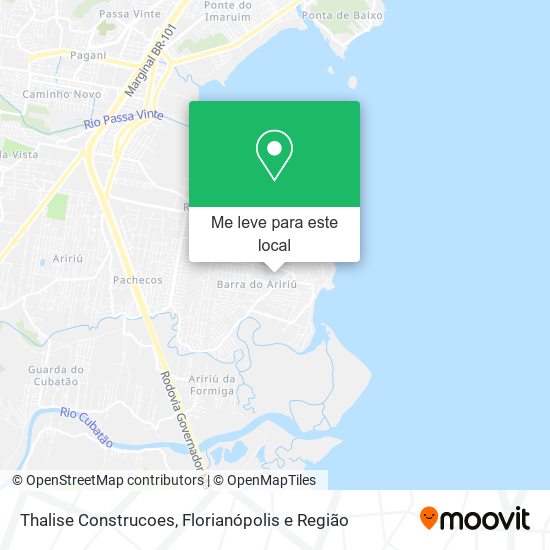Thalise Construcoes mapa