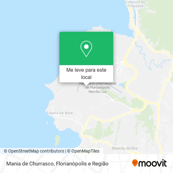 Mania de Churrasco mapa