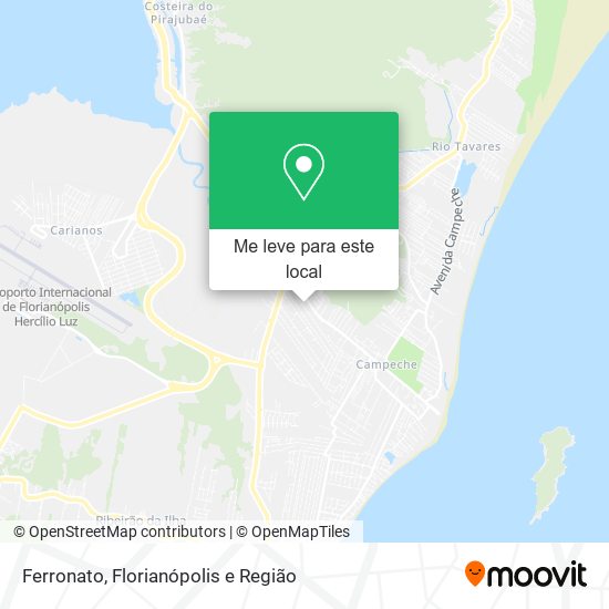 Ferronato mapa