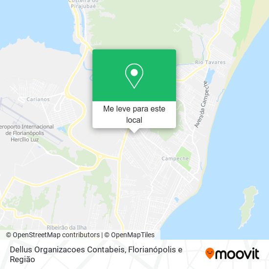 Dellus Organizacoes Contabeis mapa