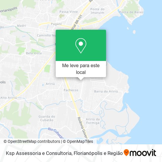 Ksp Assessoria e Consultoria mapa