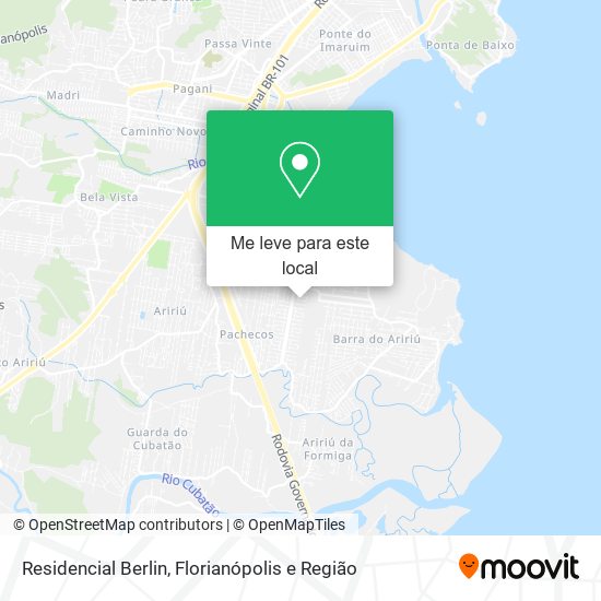 Residencial Berlin mapa