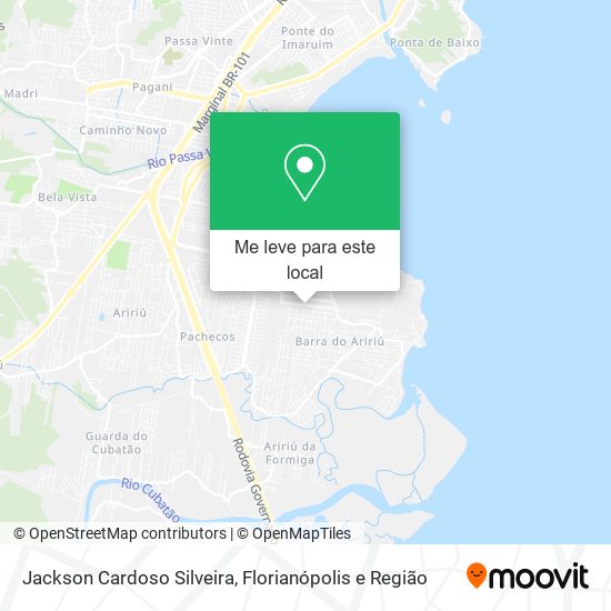Jackson Cardoso Silveira mapa