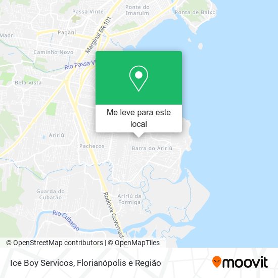 Ice Boy Servicos mapa