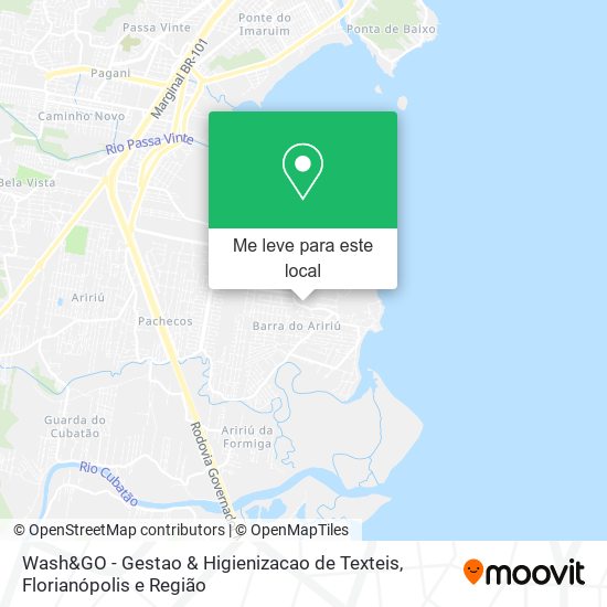 Wash&GO - Gestao & Higienizacao de Texteis mapa