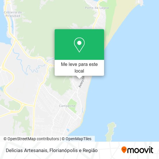 Delicias Artesanais mapa