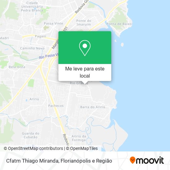 Cfatm Thiago Miranda mapa