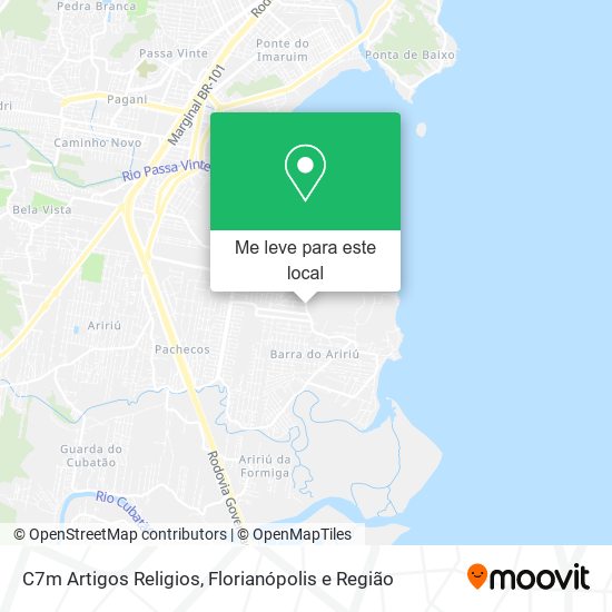 C7m Artigos Religios mapa