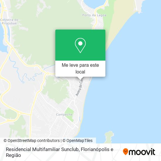 Residencial Multifamiliar Sunclub mapa