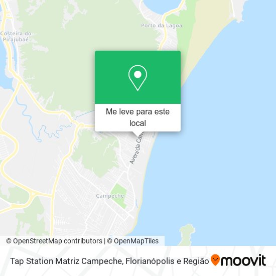 Tap Station Matriz Campeche mapa
