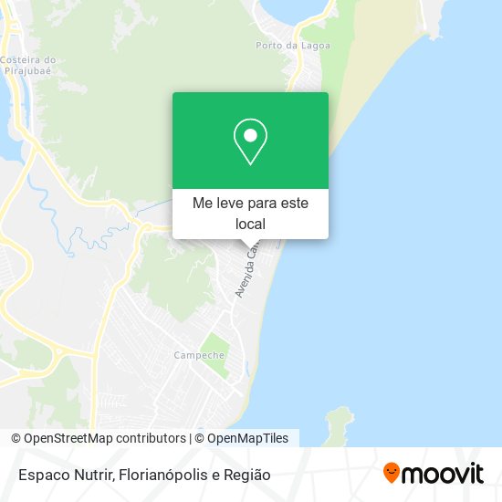 Espaco Nutrir mapa